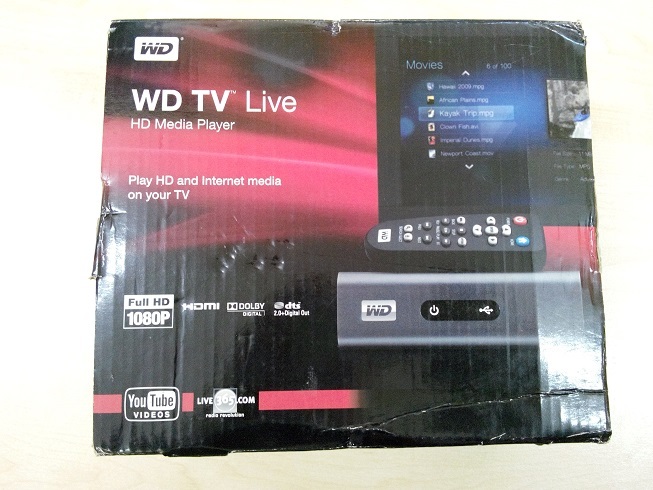  Western Digital WD TV Live HD Media Player