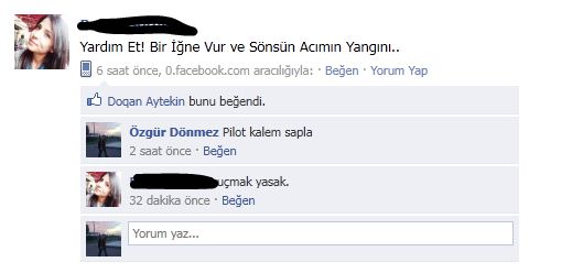  == Facebook İletilerine Cevap Olarak DH Replikleri Yazıyoruz ==