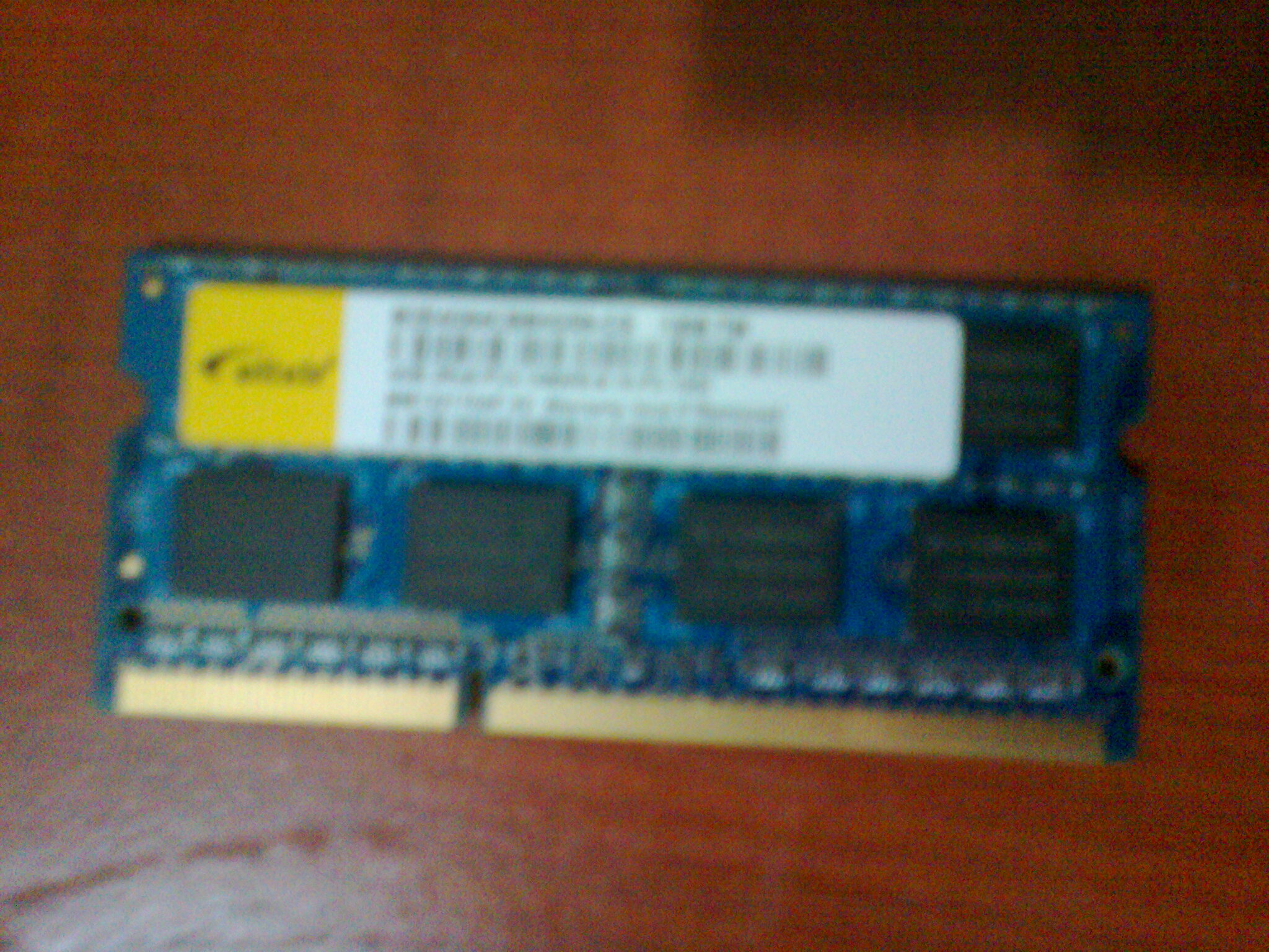  Sat/Tak Elixir 4 gb.DDR3.1333 MHZ Tek Modül Notebook Ram.