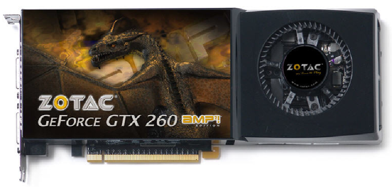  ZOTAC GTX260 AMP2 CORE216