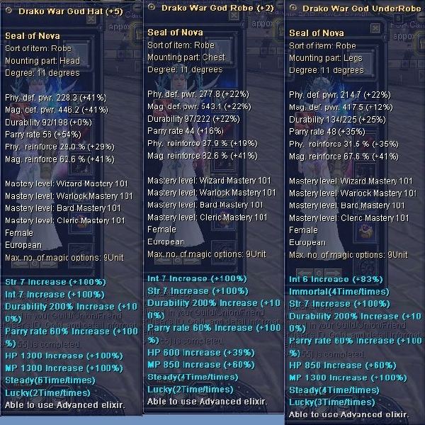  SATILDI - XiAN # 41_Dehset_41 # 115 LvL # Wizard-Cleric