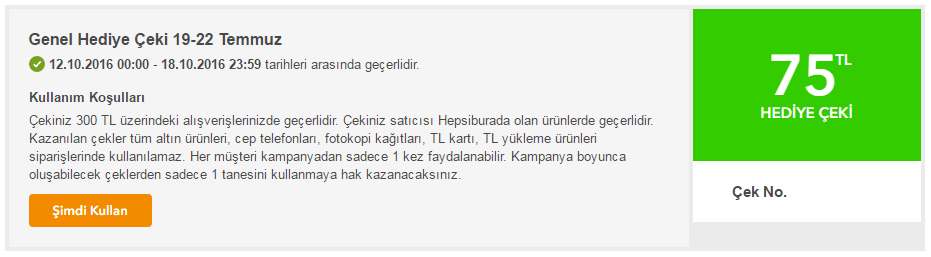 [SATILIK] HEPSİBURADA 300/75 İNDİRİMİ (45TL) (satıldı)
