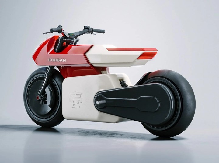 Akira'dan ilham alan retro-fütüristik elektrikli motosiklet geliştirildi