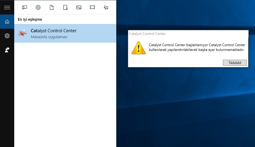 windows 10 da ati radeon hd4800 ekran
