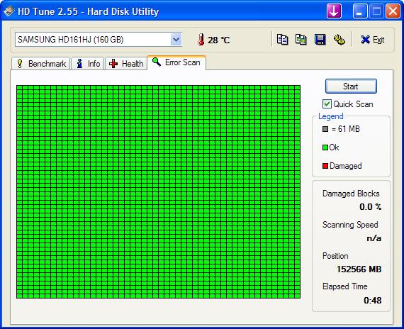  HD tune programlı ile harddisk testi resimli anlatım