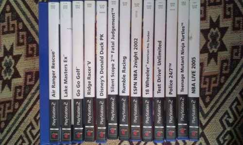  Orjinal PS2 Oyunları 6 Tl den 14 adet