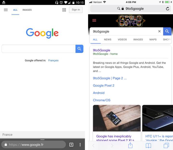 Google’a telefon karşılaştırma özelliği eklendi