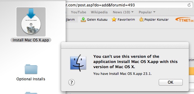  Snow Leopard'a geri dönmek ve 'Kernel Task'