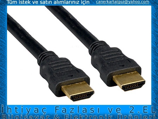  1.5m ve 3m ALTIN HDMI Kablo - Fiyat dustu