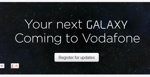 Vodafone İngiltere yeni Galaxy modeli için ön kayıt almaya başladı