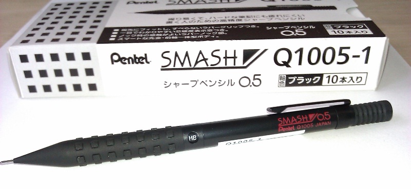  Pentel Smash 0.5 mm Siyah Renkli Versatil Kalem