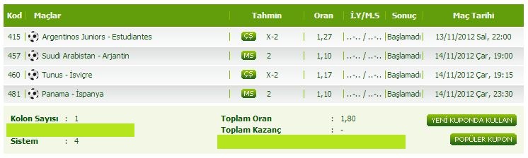  BANKO KUPONLAR, ZAMANI GELDİĞİNDE SÜREKLİ PAYLAŞILACAKTIR