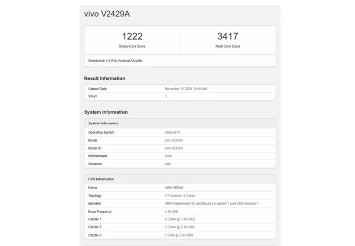 Vivo S20’nin performans testi sonuçları, iddialı bir cihaza işaret ediyor