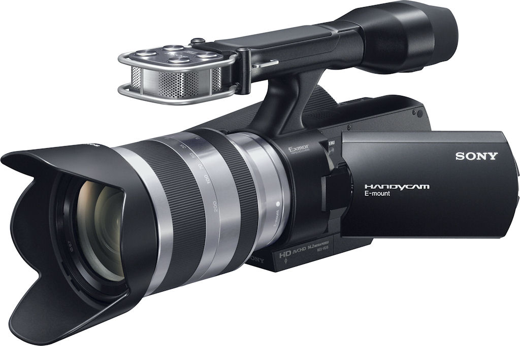  SONY NEX VG10 kamera kayıt modu ve genel bilgiler