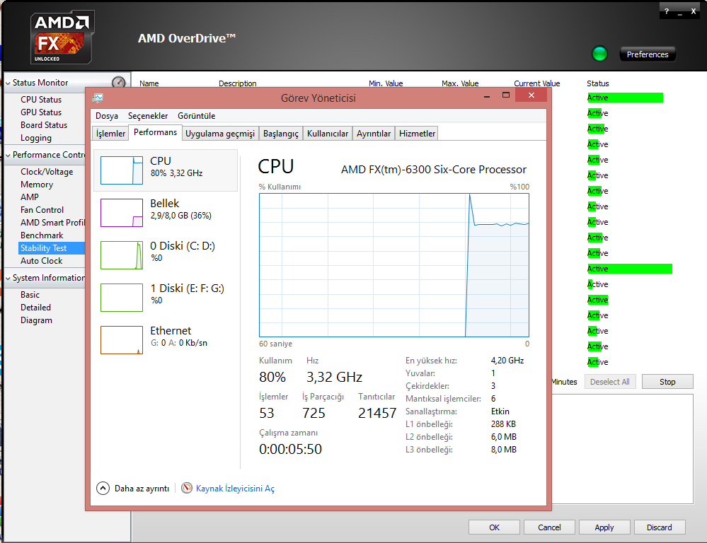  OVERCLOCK STABİLİTE ACİL YARDIM