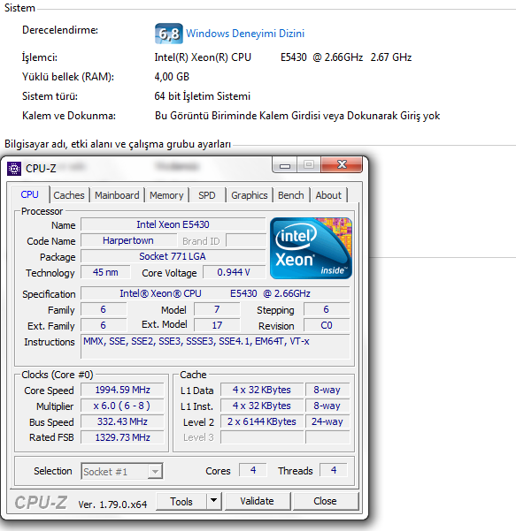 Q9550 + GTX 750Ti OC 4G ??? 9 Yıllık Emektarı Şahlandırıyorum. 