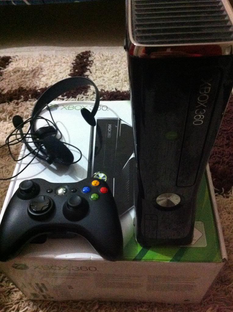  SATILIK 250GB PAL XBOX 360 SLiM KONSOL ★ 450 TL - SIFIR GİBİ