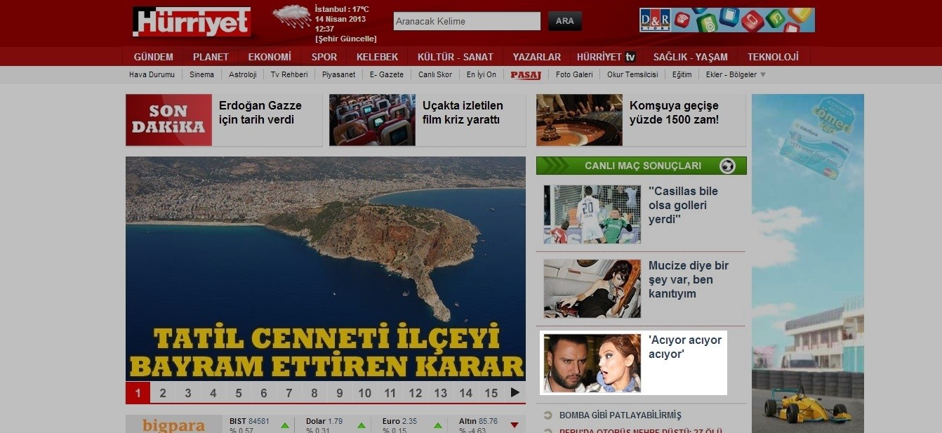  Hürriyetin yapmış olduğu 'sakat başlık'... (SS)