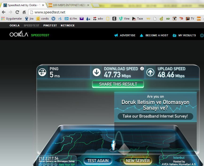  100 MBPS İNTERNET HIZIM VAR NE İNDİRİYİM