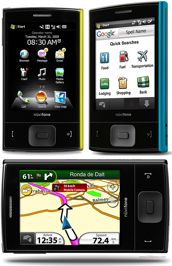 Garmin-Asus, Nuvifone M20 için Windows Mobile 6.5 güncellemesi yayınladı