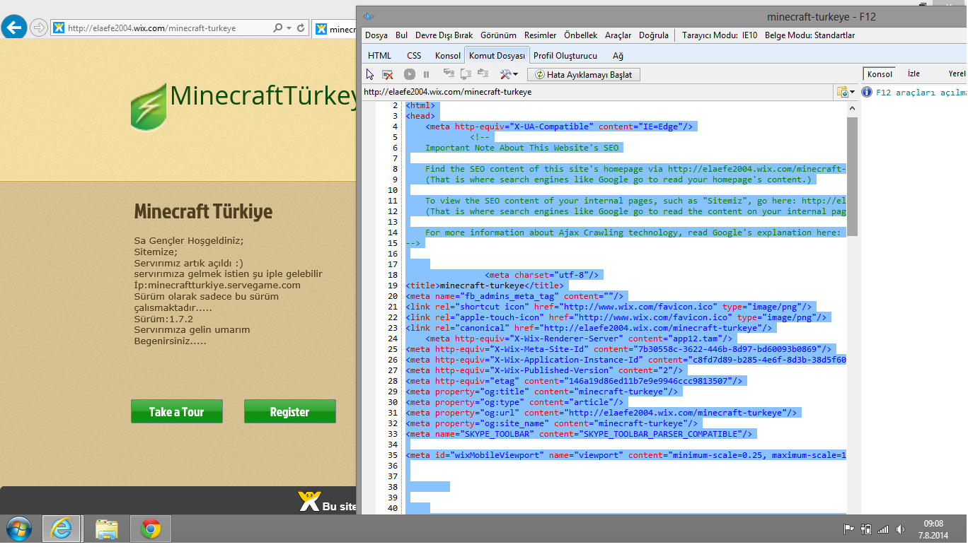  Wix.com tasarımlarını kendi sitenize aktarın.