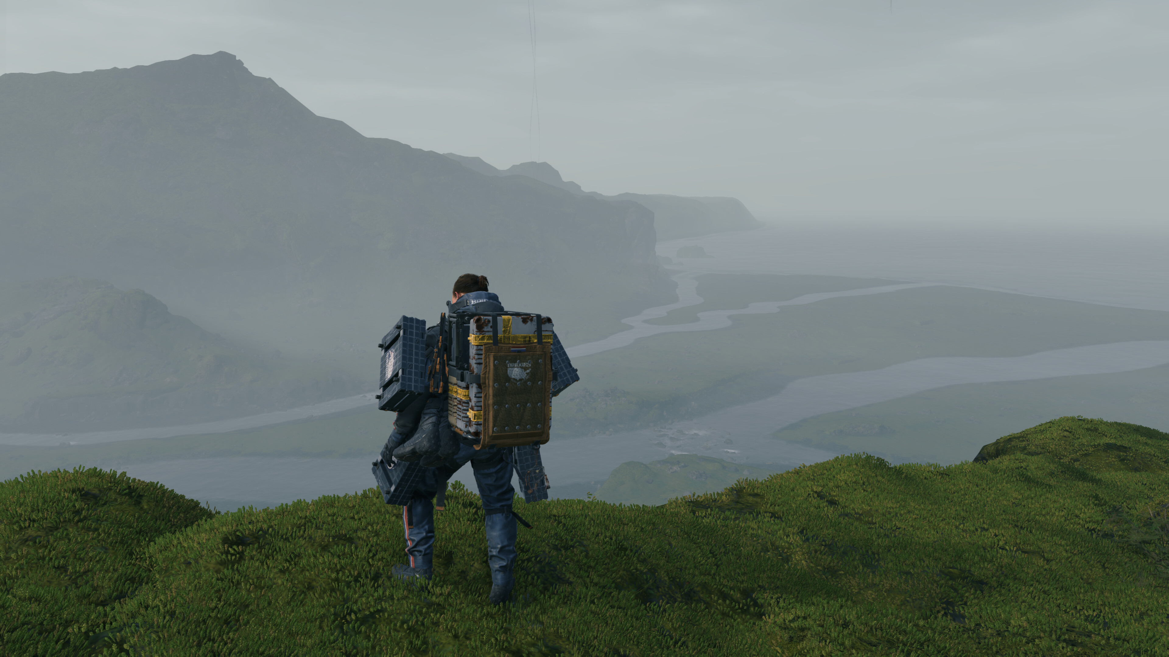 Death stranding ios. Death Stranding. Death Stranding Landscape 4k. Death Stranding виды.