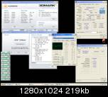  Pentium D 805@4.3Ghz ve X1800XT...