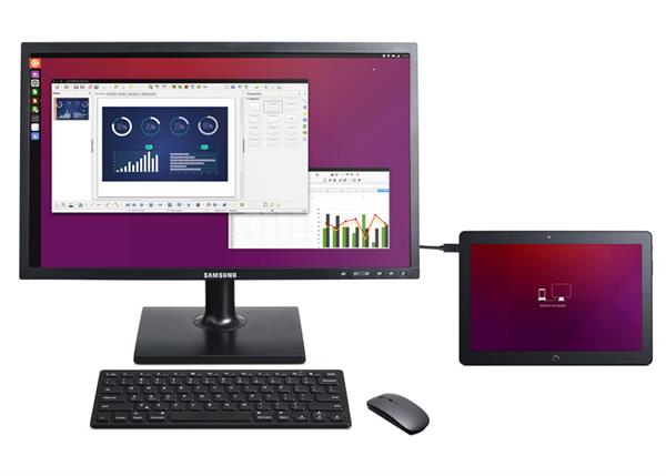 Canonical, masaüstü PC'ye dönüşebilen dünyanın ilk Ubuntu tabletini tanıttı