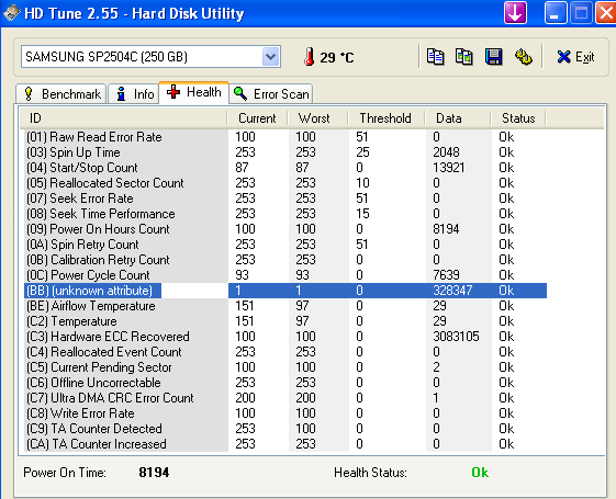  HD tune programlı ile harddisk testi resimli anlatım