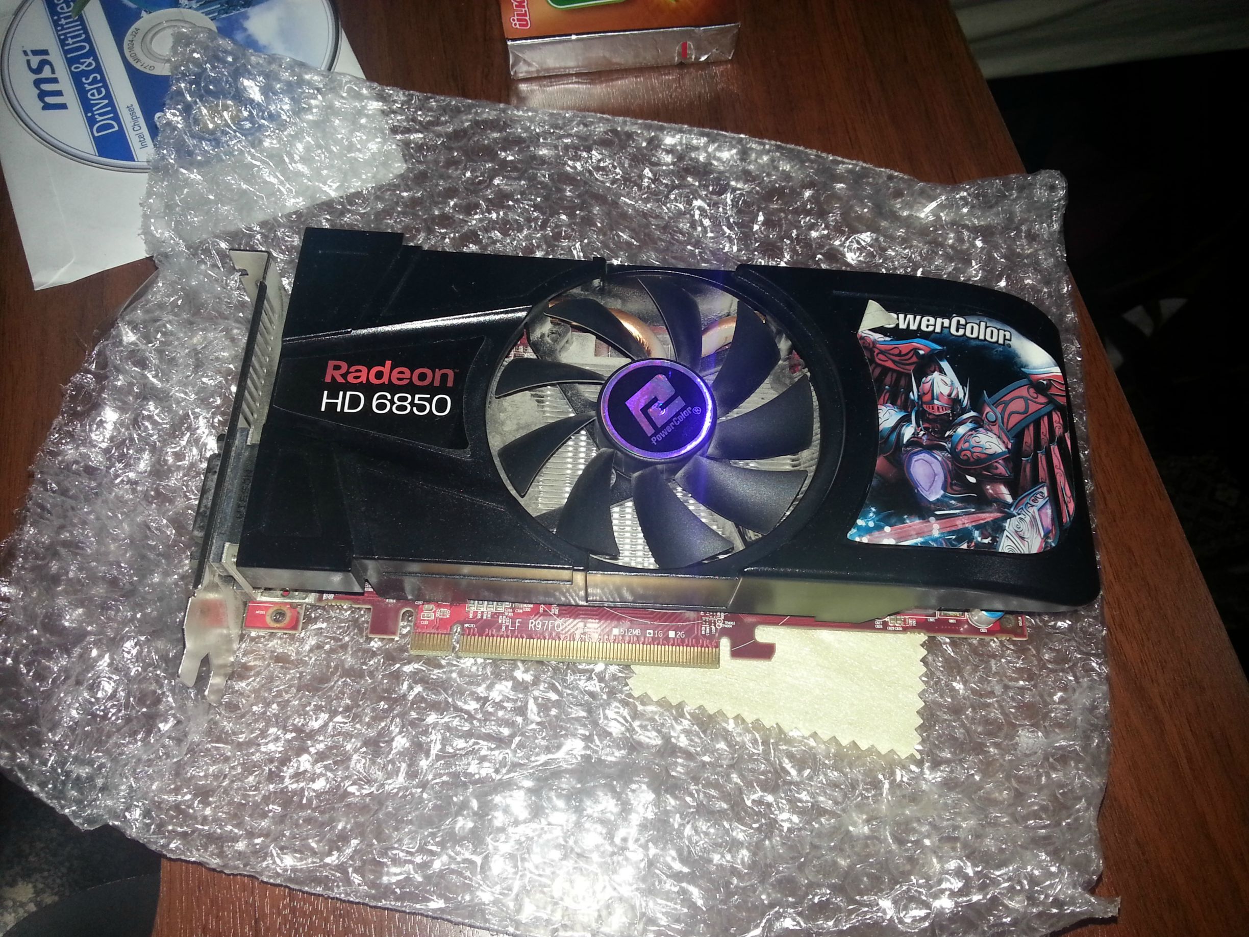  SATILIK: ATI Powercolor HD6850 1gb 256 bit