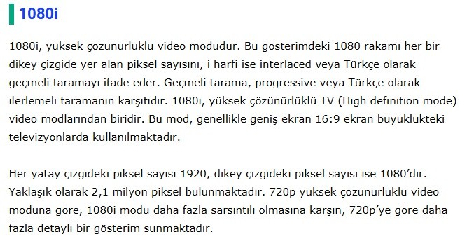  YÜKSEK GÖRÜNTÜ KALİTESİNE sahip uydu alıcısı tavsiyesi?