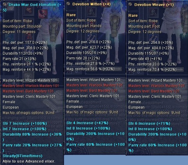  SATILDI - APOLLO # Black_P3arL # 117 LvL # Wizard-Cleric