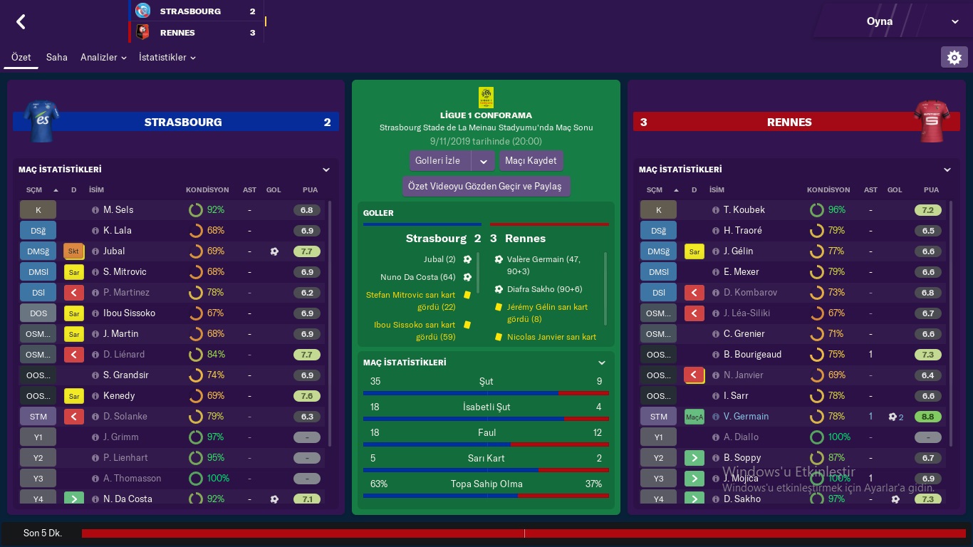 FM 2019 & STRASBOURG & 2.SEZON ŞAMPİYON OLDUK MU?  & MUHAMMET AKYILDIZ