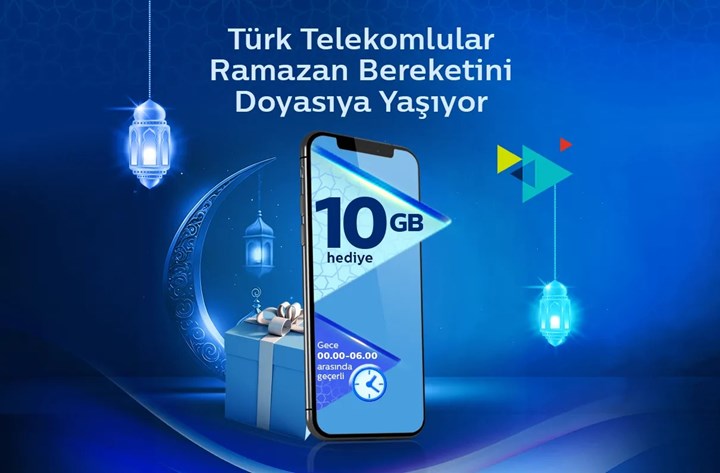 Türk Telekom, Turkcell ve Vodafone'dan Ramazan'a özel hediye internet fırsatı!