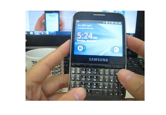  ***SAMSUNG GALAXY PRO B7510***dokunmatik,qwerty,android***