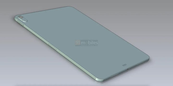 12,9 inç ekrana sahip yeni nesil iPad Air'ın tasarımı ortaya çıktı