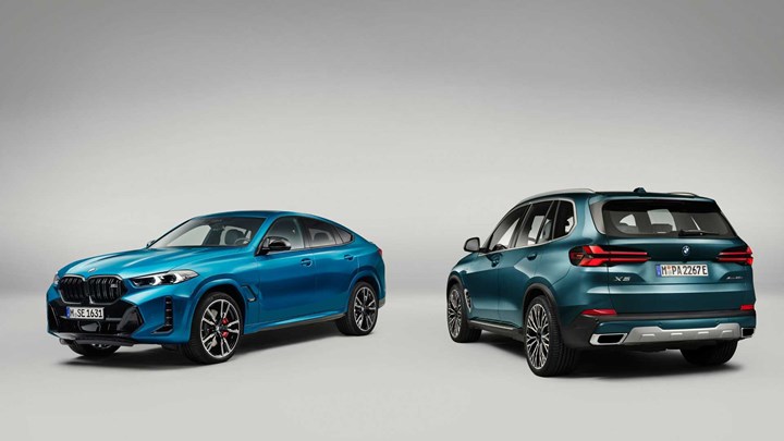 2024 BMW X5 ve X6 tanıtıldı: Daha güçlü motorlar, yeni teknolojiler