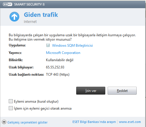  Windows SQM Birleştiricisi uyarısı - Windows 8.1 Pro