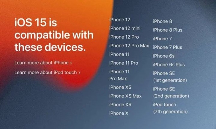 iOS 15 alacak iPhone ve iPad modelleri açıklandı: 6 yıllık iPhone 6S de bile çalışacak