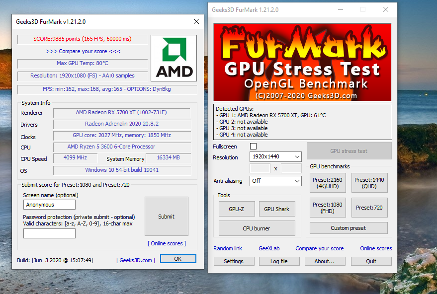 Geeks3d. RX 5600 XT FURMARK. RX 560 FURMARK. RX 6600 XT FURMARK. 5700xt FURMARK.