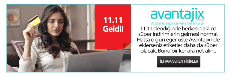  ONLİNE ALIŞVERİŞ YAPANLARA PARA VEREN SİTE: AVANTAJİX.COM