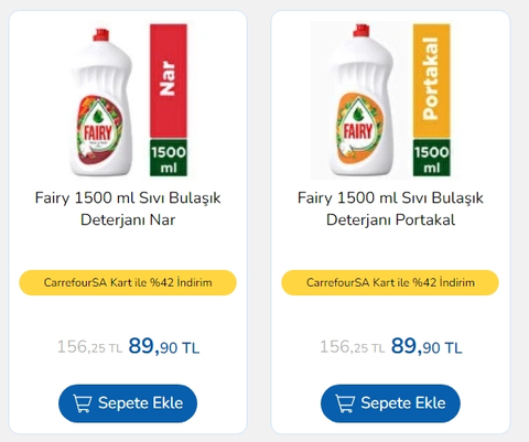 CarrefourSa Kart'la; indirimi yakala