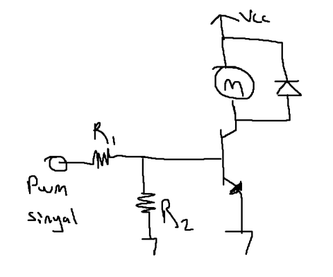 Arduino da transistör kullanarak Dc motor kontrolü