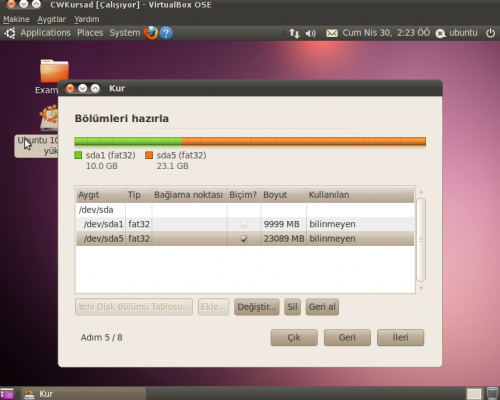  Ubuntu ve Türevleri Ana Konu