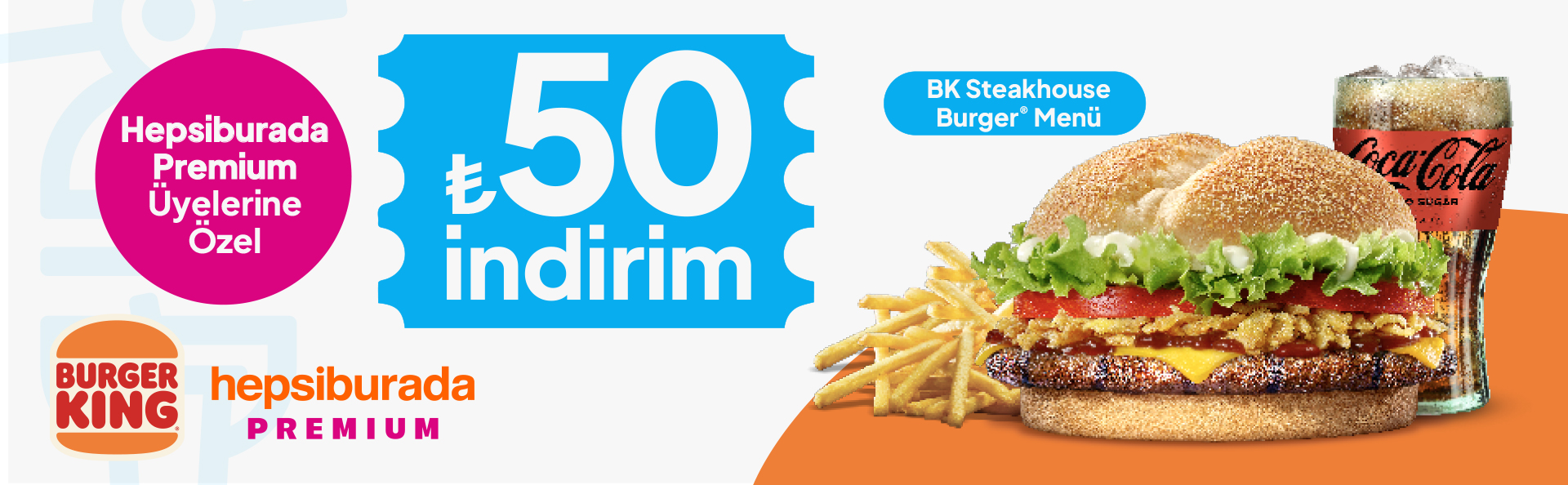 Tıkla Gelsin®'le 50 TL indirim kazan!