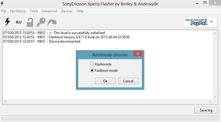  2010,2011,2012 Xperia Bootloader açmak ve CM mod yüklemek