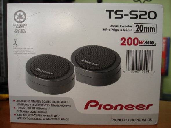  pioneer tweeter yardım ts-s20