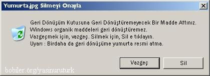  Windows sapıtırsa ne olur? SÜPER :)