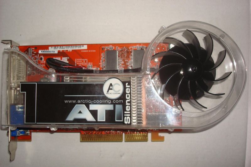  Satılık Asus Ati Radeon 9550+Sliencer1 REv.2