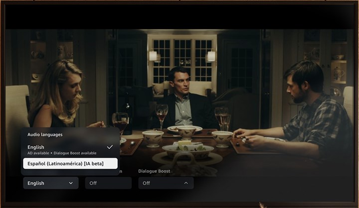 Amazon Prime Video, yapay zeka destekli dublaj programını test ediyor